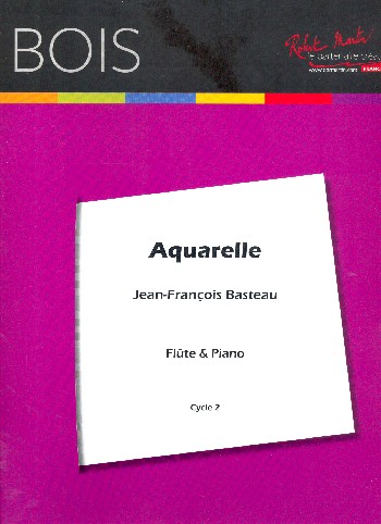Aquarelle  pour flûte et piano  