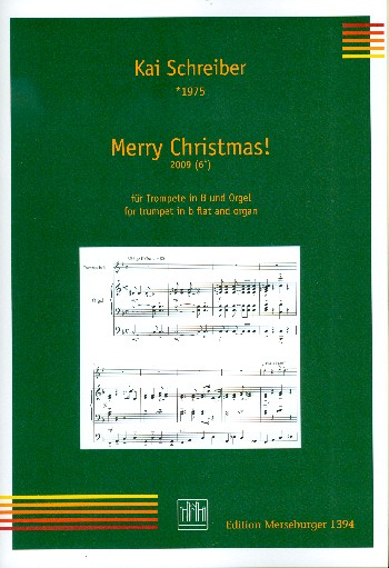 Merry Christmas  für Trompete und Orgel  