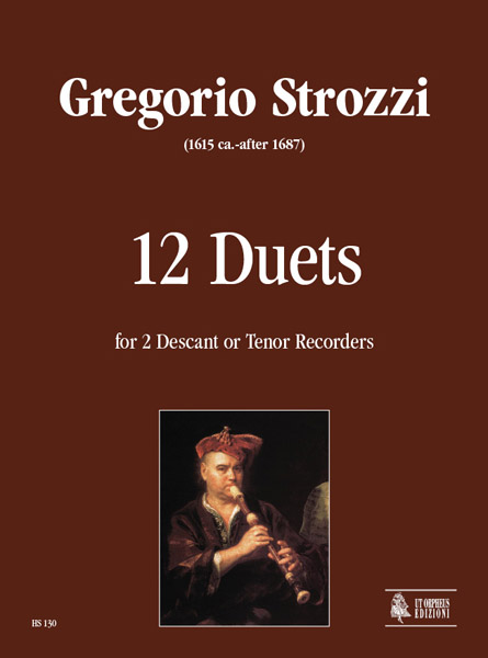 12 Duets  for 2 descant or tenor recorders  score
