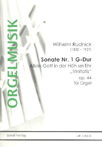 Sonate G-Dur Nr.1 op.44  für Orgel  