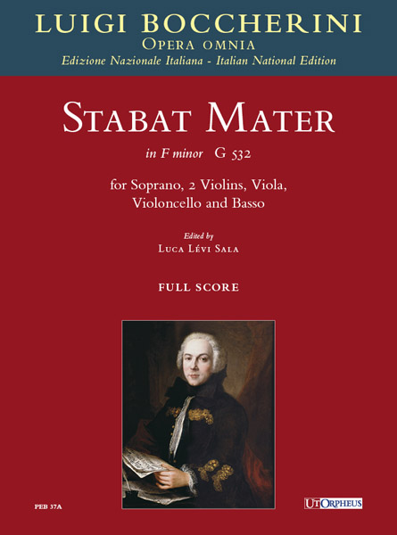 Stabat mater in f Minor G532&nbsp;&nbsp;for soprano, strings and Bc&nbsp;&nbsp;score