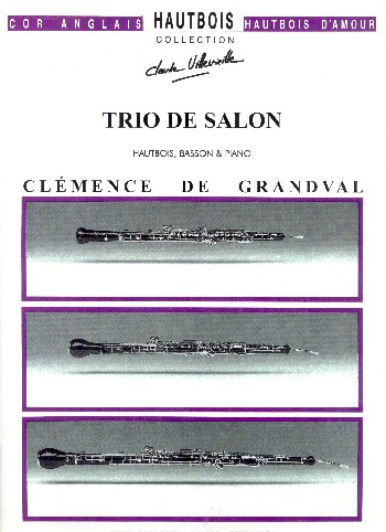 Trio de salon  pour hautbois, basson et piano  parties