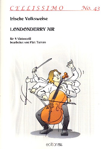 Londonderry Air&nbsp;&nbsp;für 4 Violoncelli&nbsp;&nbsp;Partitur und Stimmen