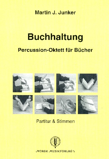 Percussion - Oktett  für Bücher  Partitur und Stimmen