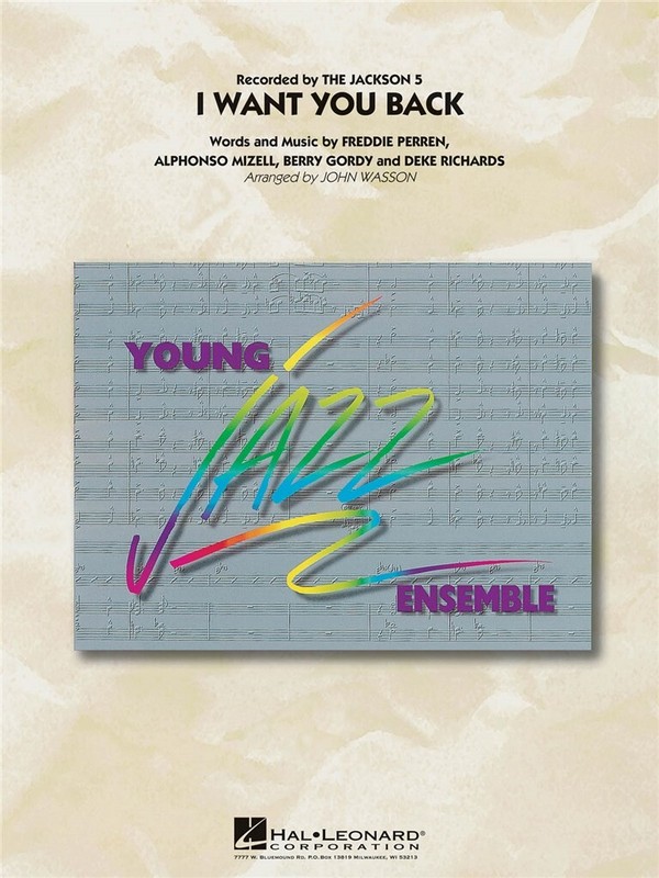I Want You Back:  for jazz ensemble  score and parts