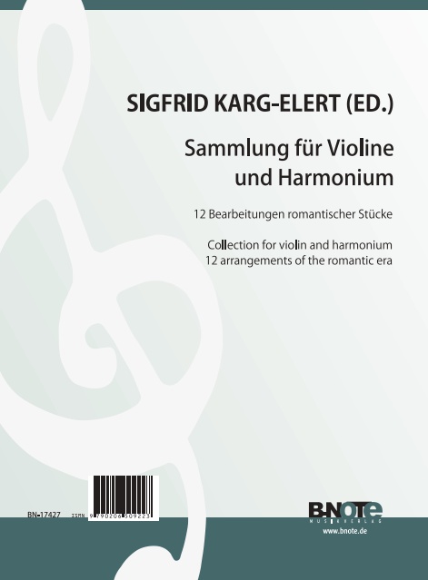 Sammlung&nbsp;&nbsp;für Violine u. Harmonium&nbsp;&nbsp;