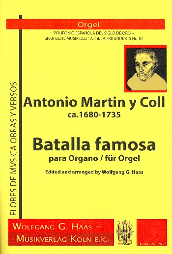 Batalla famosa  para organo  