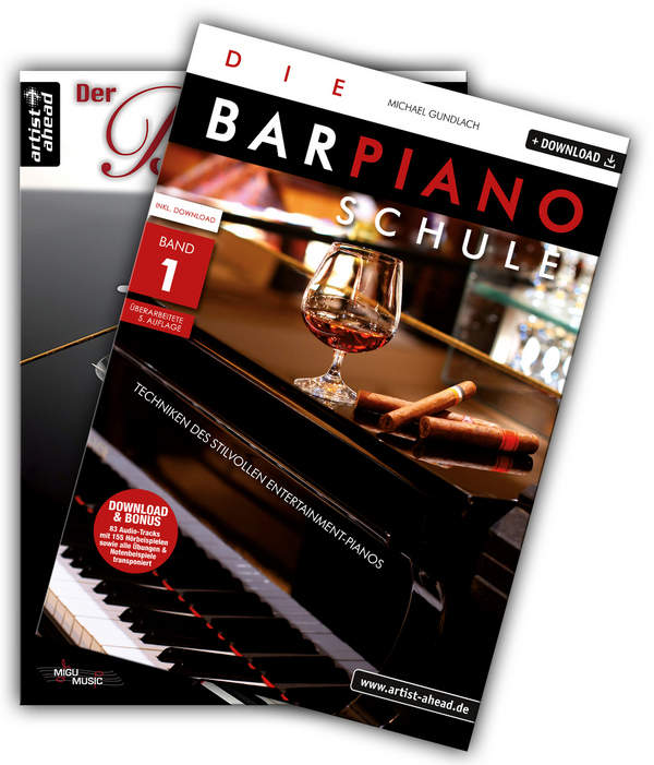 Die Barpiano-Schule Band 1 (+Download)  und  Der Barpiano-Profi (+CD):  für Klavier  Set