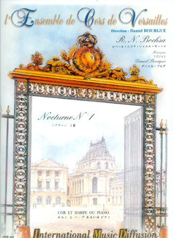 Nocturen no.1  pour cor et harpe (piano)  partition et partie