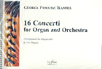 16 Concerti for Organ and Orchestra  for organ solo  