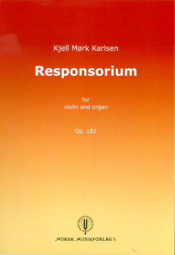 Responsorium op.182  für Violine und Orgel  