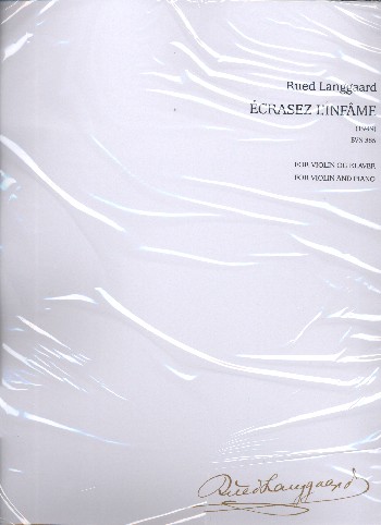 Écrasez l´infame BVN385  for violin and piano  archive copy