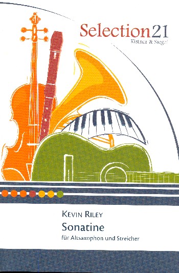Sonatine  für Altsaxophon und Streicher  Partitur und Stimmen (solo-1-1-1-1-1)