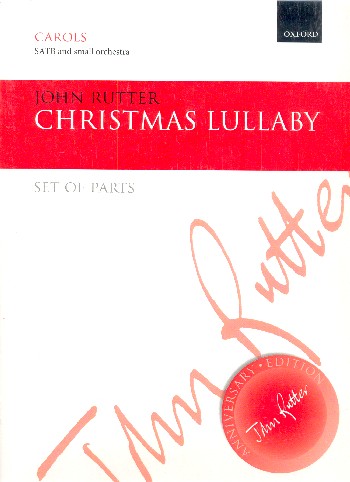 Christmas Lullaby  for mixed chorus and string orchestra  set of parts (4/4/3/2/1)