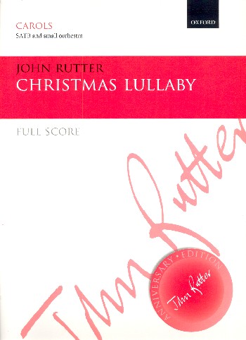 Christmas Lullaby  for mixed chorus and orchestra  score