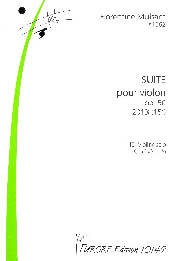 Suite op.50&nbsp;&nbsp;pour violon&nbsp;&nbsp;