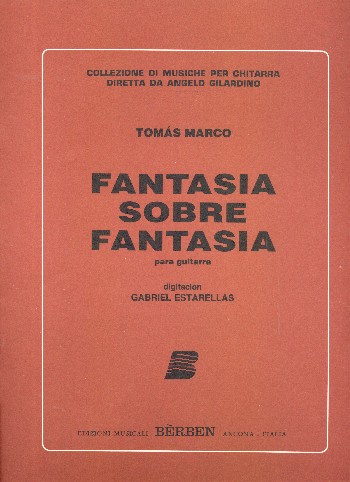 Fantasia sobre fantasia&nbsp;&nbsp;para guitarra&nbsp;&nbsp;