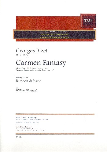 Carmen Fantasy  for bassoon and piano  