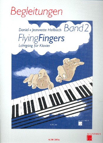 Flying Fingers Band 2  für Klavier (Klavier 2 ad lib)  Klavierbegleitung