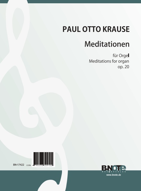 Meditationen op. 20  für Orgel  