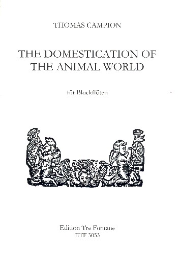 The Domestication of the Animal World (+mp3-CD)  für 6 Blockflöten  Partitur (mit Stimmen zum Ausdrucken)