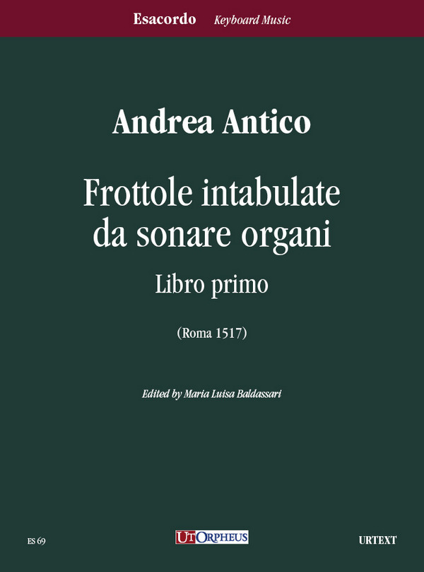 Frottole intabulate da sonare organi vol.1&nbsp;&nbsp;for organ&nbsp;&nbsp;