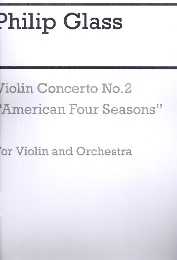 Concerto no.2  for violin and orchestra  score