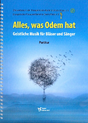 Alles, was Odem hat&nbsp;&nbsp;für gem Chor und Blasinstrumente&nbsp;&nbsp;Partitur