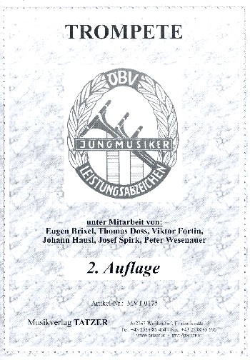 Etüden und Vortragsstücke&nbsp;&nbsp;für Trompete&nbsp;&nbsp;