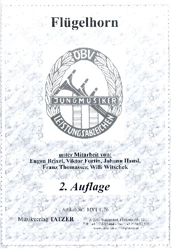 Etüden und Vortragsstücke&nbsp;&nbsp;für Flügelhorn&nbsp;&nbsp;