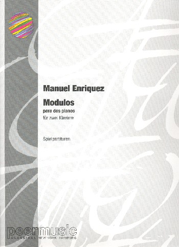 Modulos para 2 pianos&nbsp;&nbsp;für 2 Klaviere&nbsp;&nbsp;2 Spielpartituren