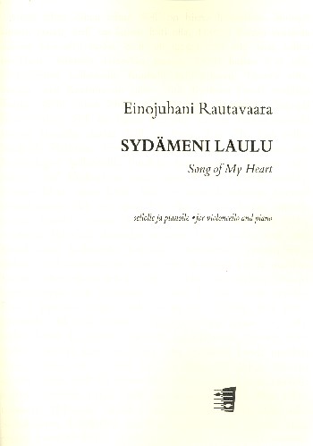 Sydämeni laulu  for cello and piano  