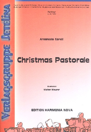 Christmas Pastorale  für Akkordeonorchester  5 Spielpartituren