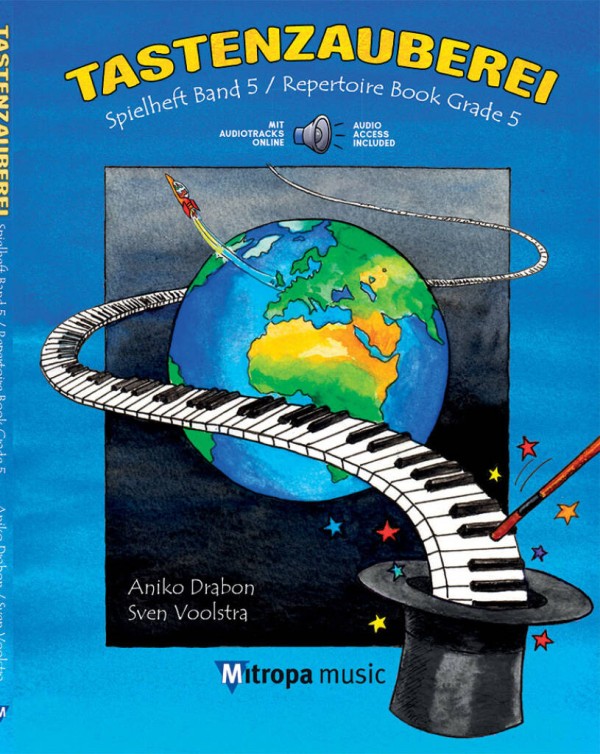  Aniko Drabon - Tastenzauberei Band 5 - Spielheft (+CD +Online Audio)