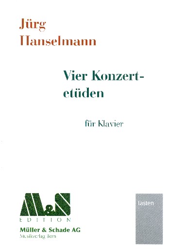 4 Konzertetüden&nbsp;&nbsp;für Klavier&nbsp;&nbsp;