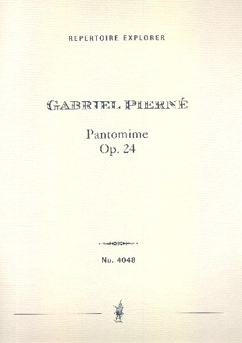Pantomime op.24  für Kammerorchester  Studienpartitur (mit Klavierpartitur)
