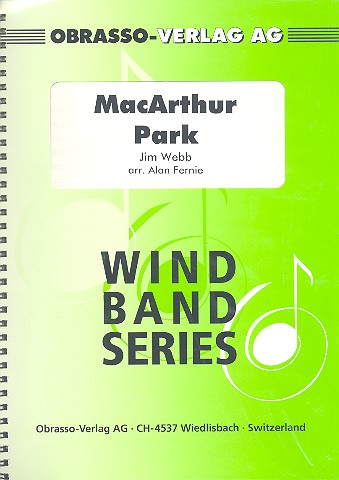 MacArthur Park:  für Blasorchester  Partitur und Stimmen