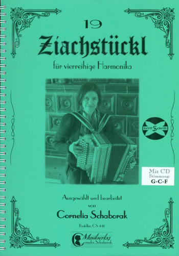 19 Ziachstückl  (Band 3) (+CD)  für 4reihige Handharmonika (Stimmung G-C-F)  