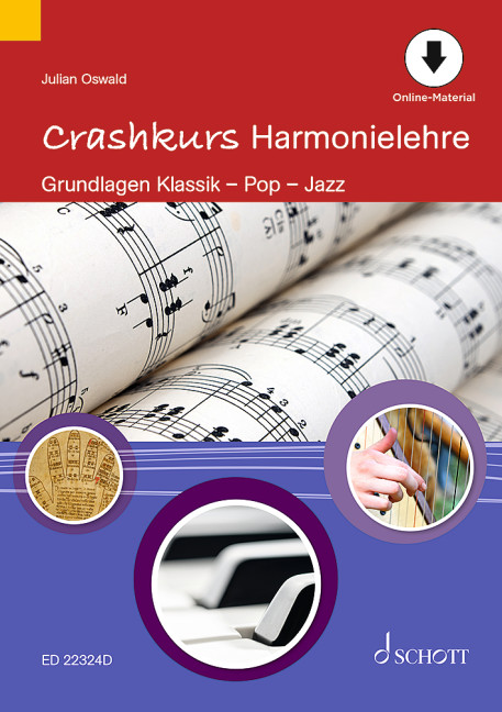  Crashkurs Harmonielehre (+Online-Audio)  Grundlagen Klassik - Pop - Jazz  