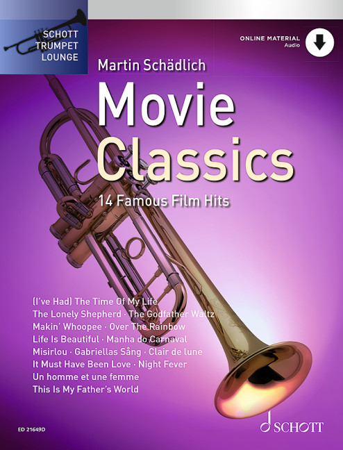  Movie Classics (+Online Audio)  für Trompete  