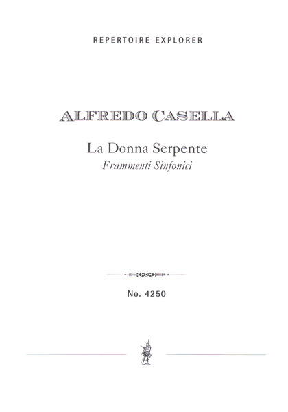 La Donna Serpente  für Orchester  Partitur