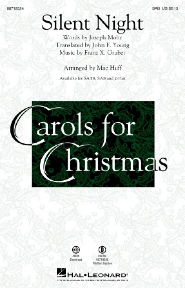 Silent Night  SAB  Choral Score