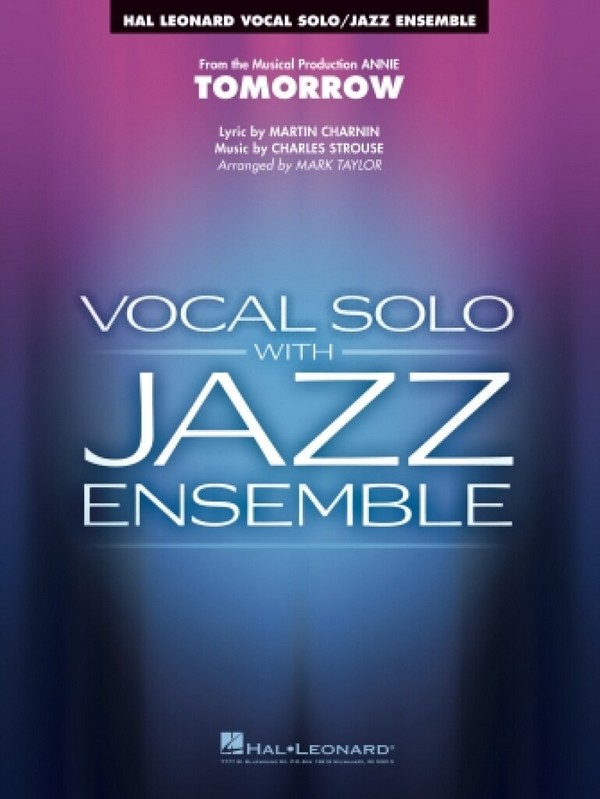 Tomorrow (from Annie)&nbsp;&nbsp;Jazz Ensemble and Vocal&nbsp;&nbsp;Score