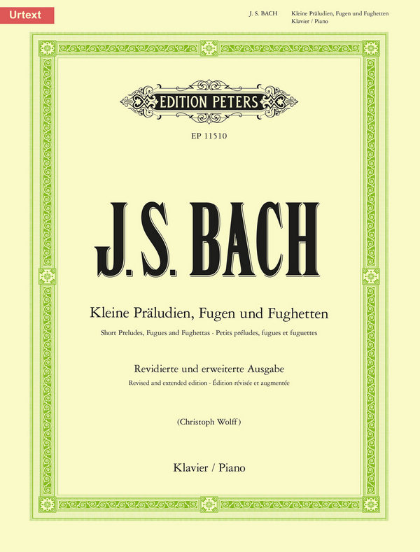 Kleine Präludien, Fugen und Fughetten&nbsp;&nbsp;für Klavier&nbsp;&nbsp;
