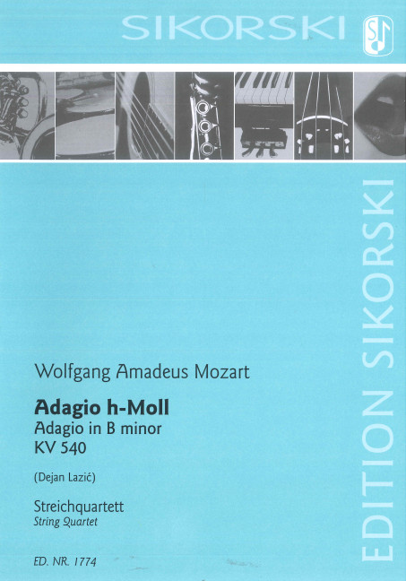 Adagio h-Moll  Streichquartett  