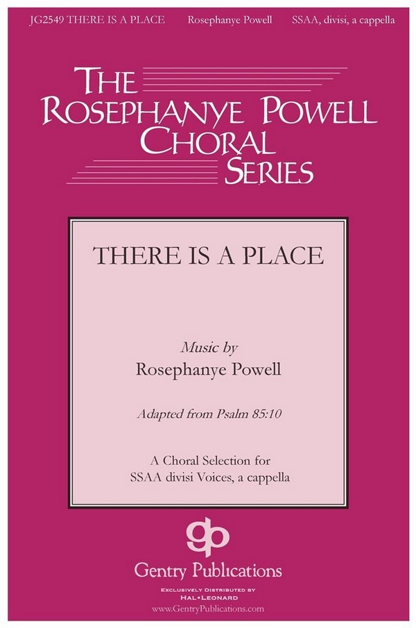 There Is a Place&nbsp;&nbsp;SSAA Divisi A Cappella&nbsp;&nbsp;Choral Score
