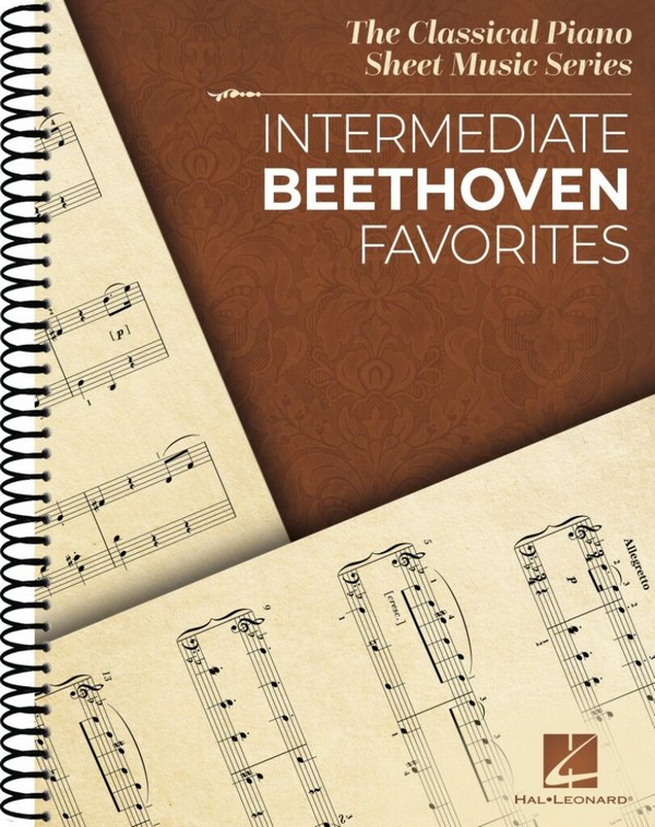 Intermediate Beethoven Favorites&nbsp;&nbsp;for piano&nbsp;&nbsp; 