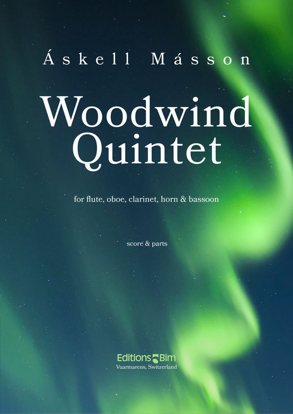 MASSON Askell, Woodwind Quintet&nbsp;&nbsp;woodwind quintet&nbsp;&nbsp;