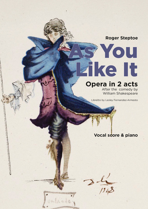 STEPTOE Roger, As You Like It&nbsp;&nbsp;Vocal score and piano&nbsp;&nbsp;Vocal score and piano