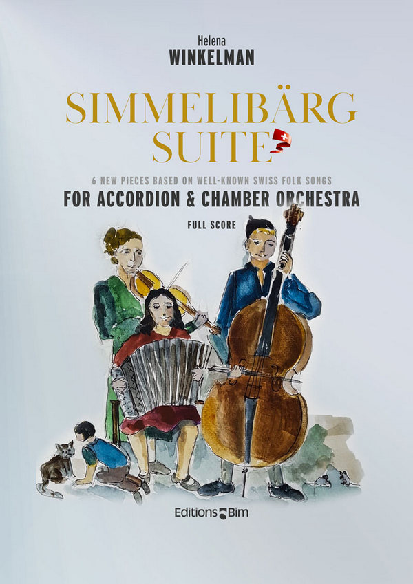 WINKELMAN Helena, Simmelibärg-Suite&nbsp;&nbsp;accordion and chamber orchestra&nbsp;&nbsp;Orchestra score